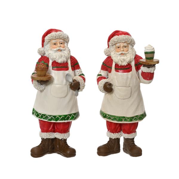 Christmas  Santa Bakes 14.5cm  2 assorted 