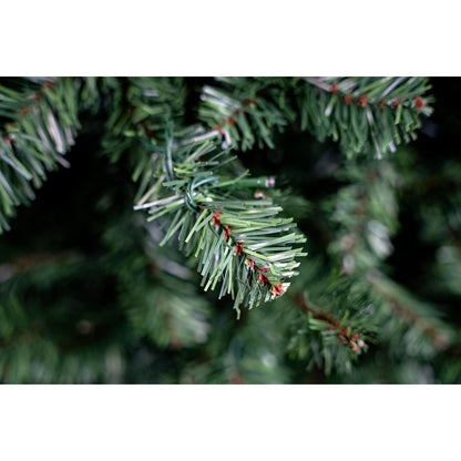 7.5ft 225cm) Frosted Kenmare Slim Pre lit Tree with 300 Warm White LED