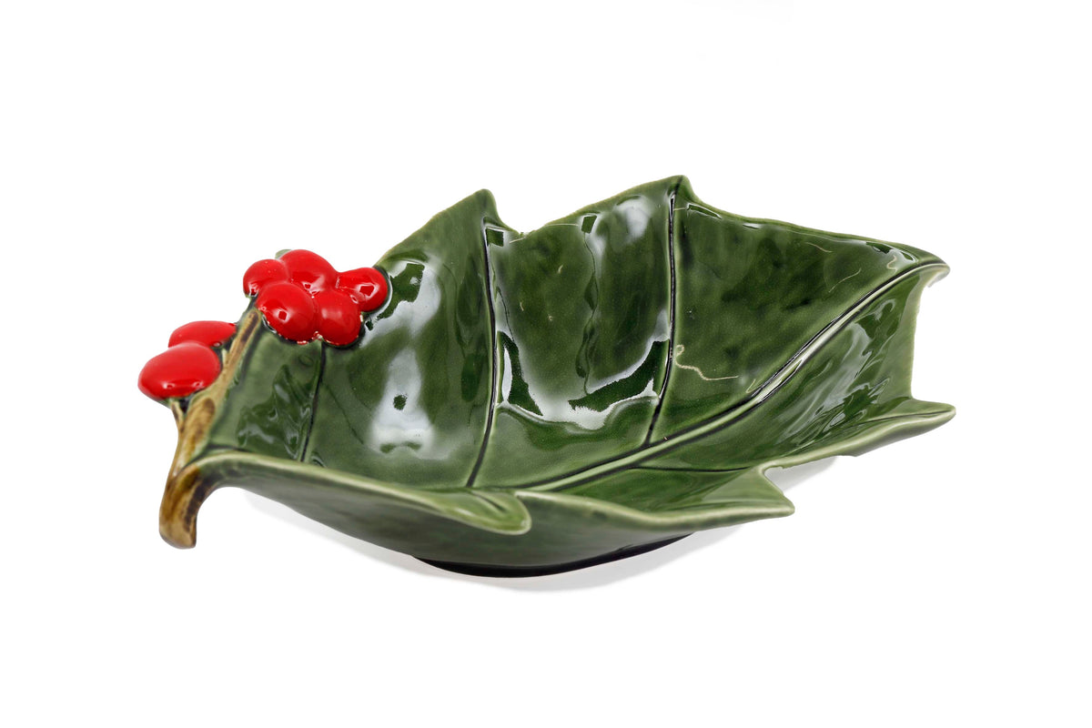 Christmas Holly Bowl 27.5cm