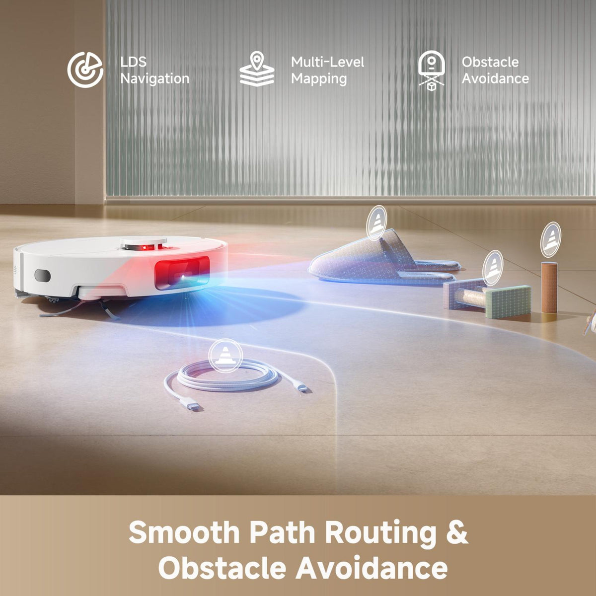 Dreame D20 Pro Plus Robot Vacuum and Mop with Auto Empty RLD43SD