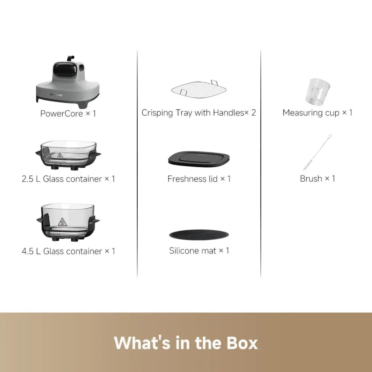 Dreame Tasti Air Fryer Grey