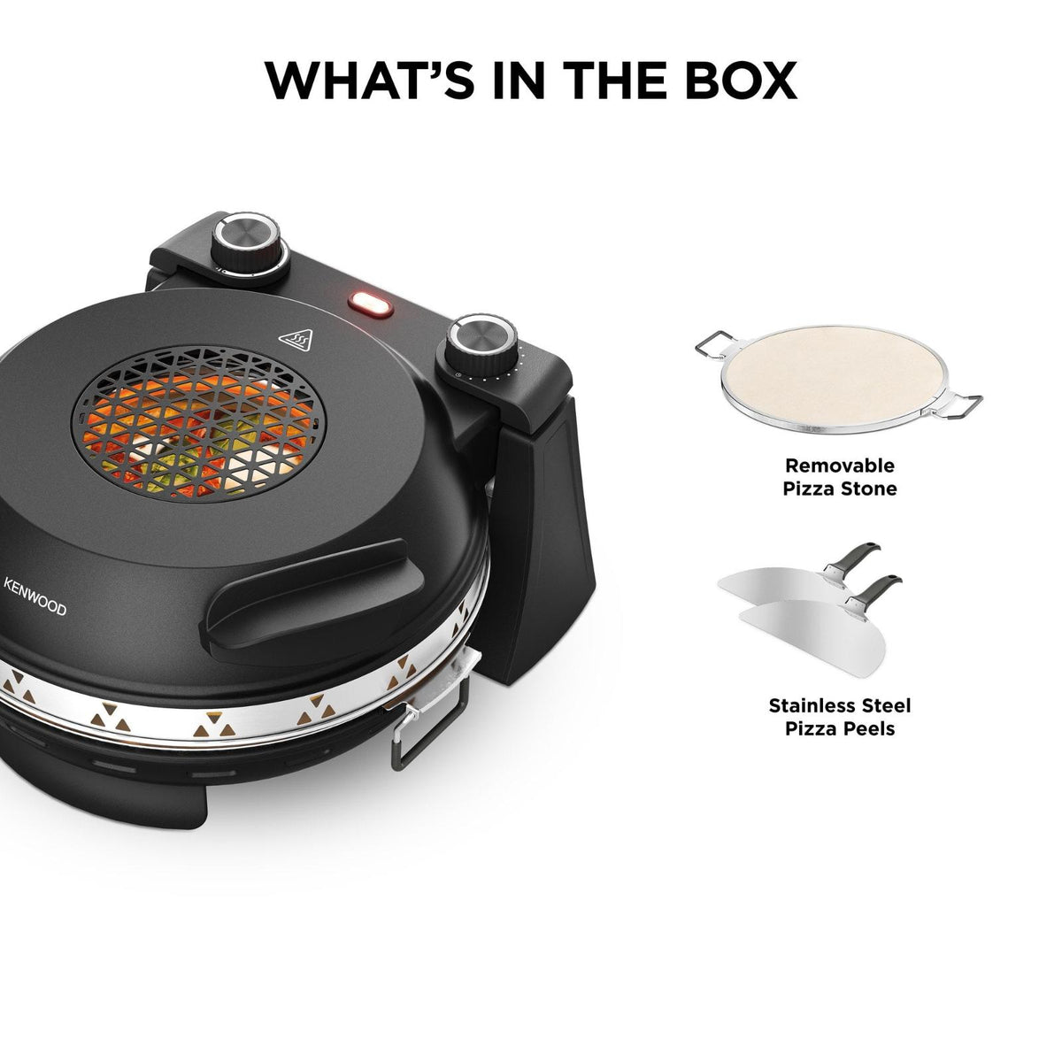 Kenwood My Pizzeria Pizza Oven Black KPO10.000BK
