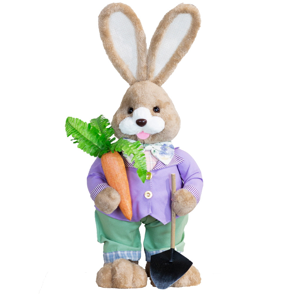 Easter Bunny With Carrot Boy 65Cm