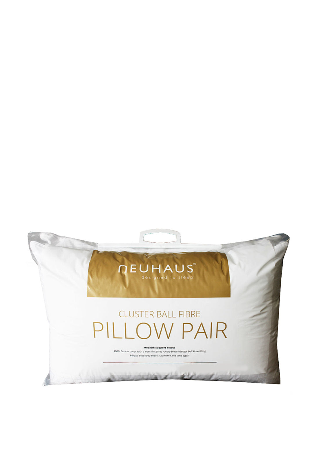 Neuhaus Luxury Cotton Check Clusterball 2Pk