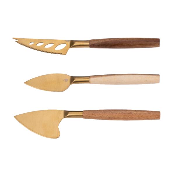 Alpina 3pc Cheese Knife Set 