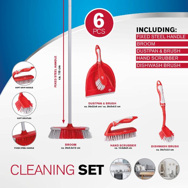 Dirt Devil 6pc Cleaning Set 