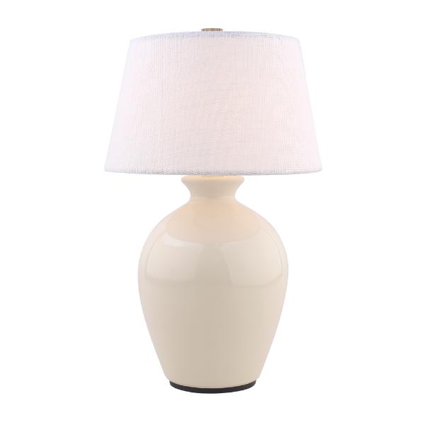 Aster Ceramic Rechargeable Lamp Ivory