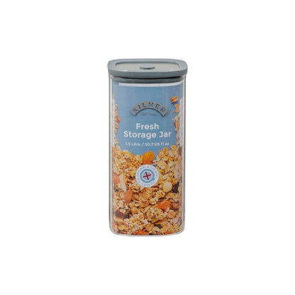 Kilner Fresh Storage Square Jar 1.5 Litre