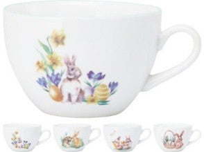 Easter Bunny cup 4 assorted 