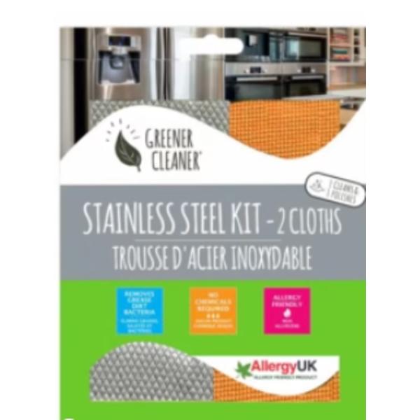 Greener Cleaner Stainless Steel Cloth 