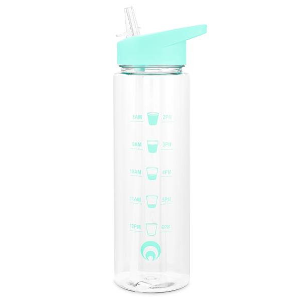 Restore Race Water Bottle 700Ml Straw Sipper Mint