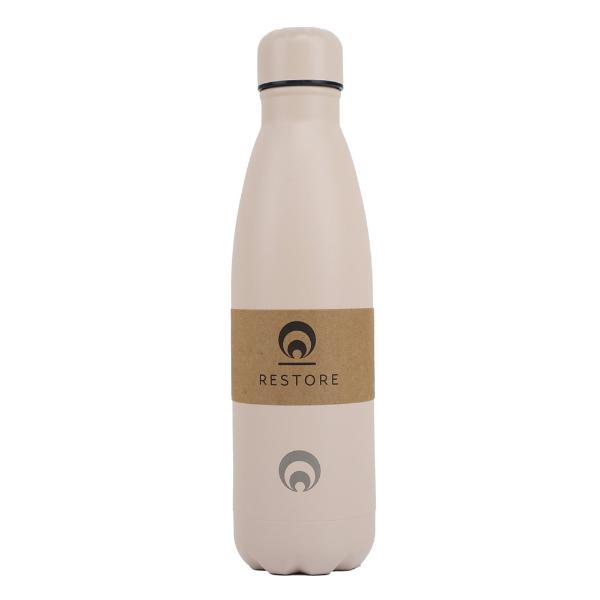 Restore Roam Water Bottle 500Ml Bottle Taupe