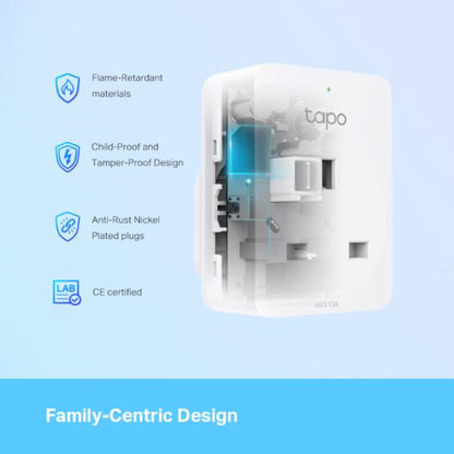 Tapo P110  Mini Smart Wi-Fi Energy Monitoring  Socket