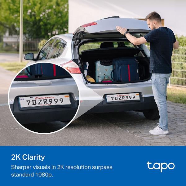 Tapo C410 KIT 2K 3MP Solar-Powered Security Camera Kit