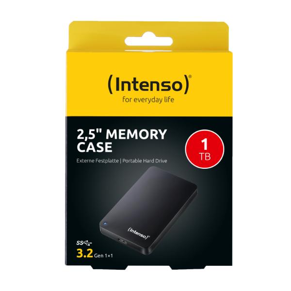 Intenso 2.5-Inch Portable HDD 3.2 1TB Memory Case