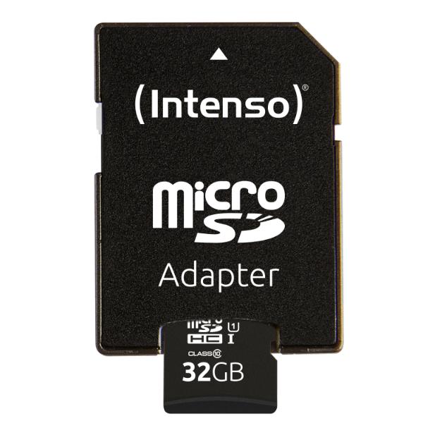 Intenso microSD Card UHS-I 32GB SDHC Premium - 90 MB/s