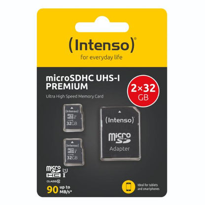 Intenso microSD Card UHS-I 32GB SDHC Premium - 90 MB/s