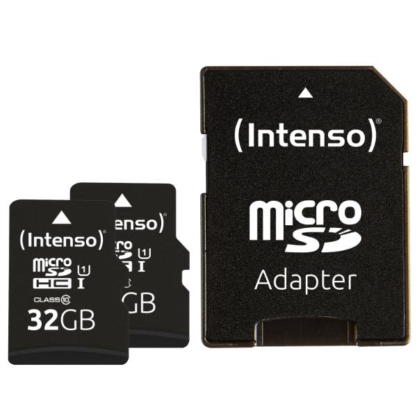 Intenso microSD Card UHS-I 32GB SDHC Premium - 90 MB/s