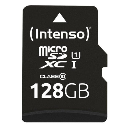 Intenso microSD Card UHS-I 128GB SDXC Premium - 90 MB/s