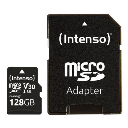 Intenso microSD Card UHS-I 128GB SDXC Professional - 100MB/s