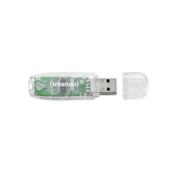 Intenso USB Flash Drive 2.0 32GB Rainbow Line - transparent