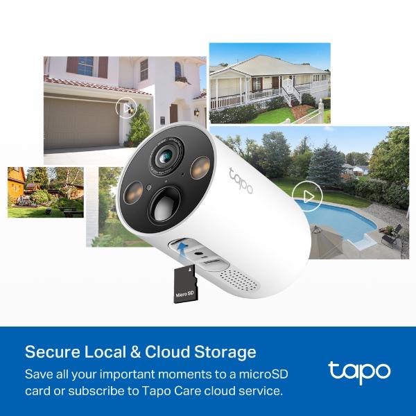 Tapo Solar-Powered Security Camera Kit