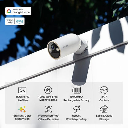 Tapo Solar-Powered Security Camera Kit