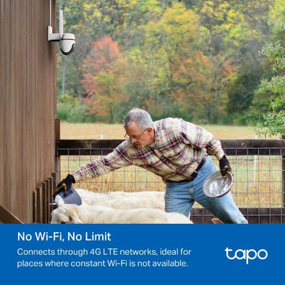Tapo Outdoor Pan/Tilt 4G LTE Camera