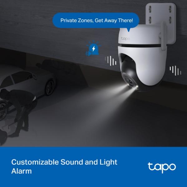 Tapo Outdoor Pan/Tilt Security Wi-Fi Camera