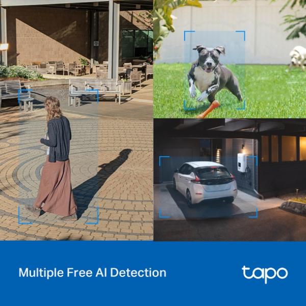 Tapo Outdoor Pan/Tilt Security Wi-Fi Camera
