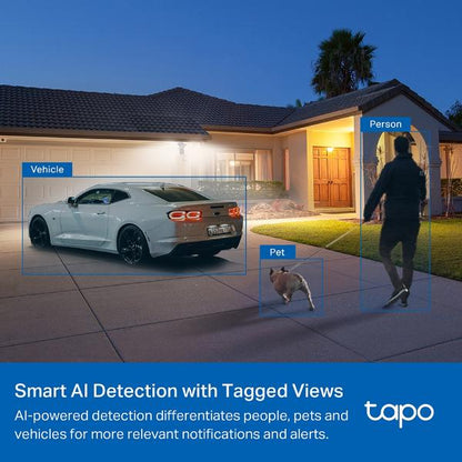 Tapo C720 Floodlight Outdoor Security Camera