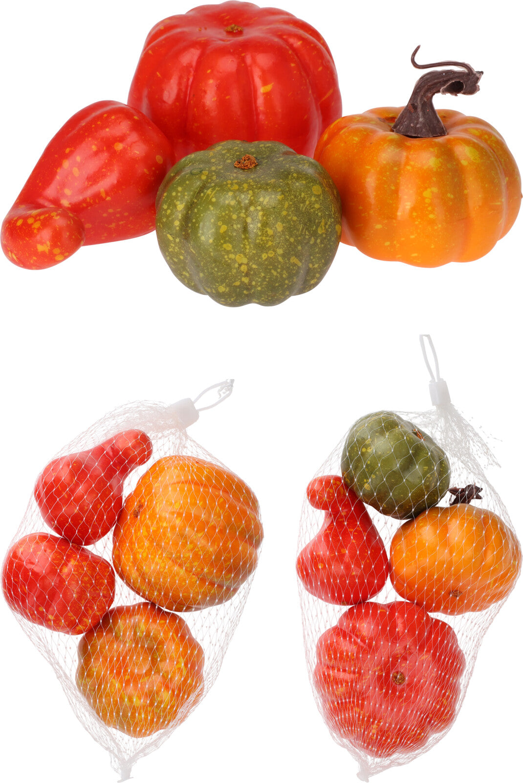 Autumn Harvest Pumpkins in bag 2 assorted