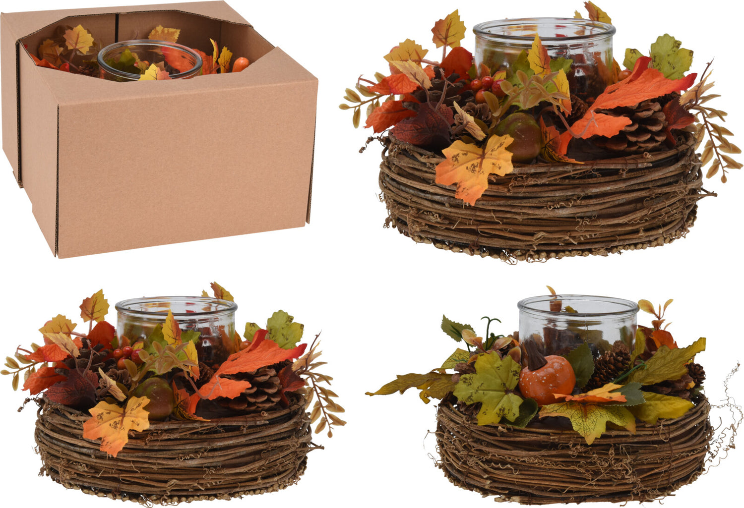 Autumn Harvest Table Centre 2 Assorted