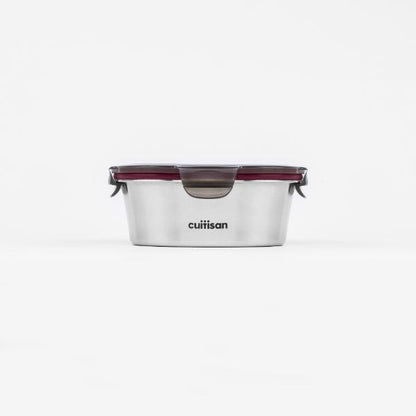 Candl Cuitisan Flora Round Stainless Steel Microwaveable Container 640Ml