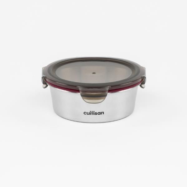 Candl Cuitisan Flora Round Stainless Steel Microwaveable Container 640Ml