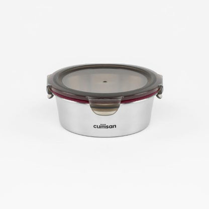 Candl Cuitisan Flora Round Stainless Steel Microwaveable Container 640Ml
