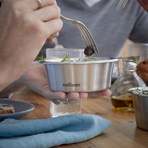 Candl Cuitisan Flora Round Stainless Steel Microwaveable Container 640Ml