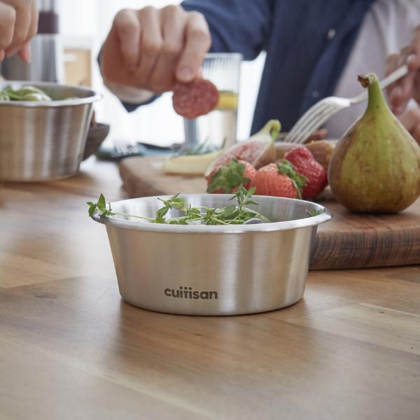 Candl Cuitisan Flora Round Stainless Steel Microwaveable Container 640Ml