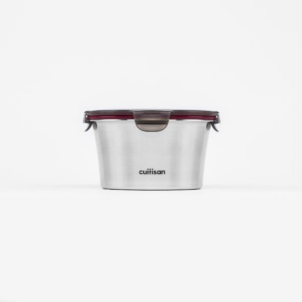 Candl Cuitisan Flora Round Stainless Steel Microwaveable Container 920Ml
