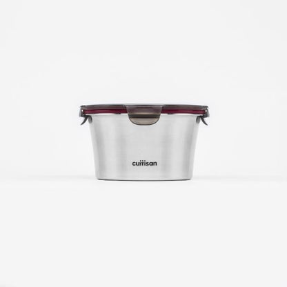 Candl Cuitisan Flora Round Stainless Steel Microwaveable Container 920Ml