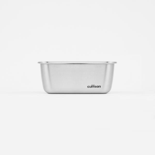 Candl Cuitisan Flora Rectangular Stainless Steel Microwaveable Container 1800Ml