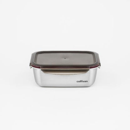 Candl Cuitisan Flora Rectangular Stainless Steel Microwaveable Container 2800Ml