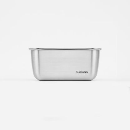 Candl Cuitisan Flora Rectangular Stainless Steel Microwaveable Container 3600Ml