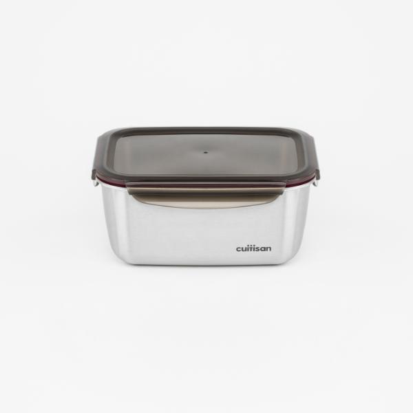 Candl Cuitisan Flora Rectangular Stainless Steel Microwaveable Container 3600Ml