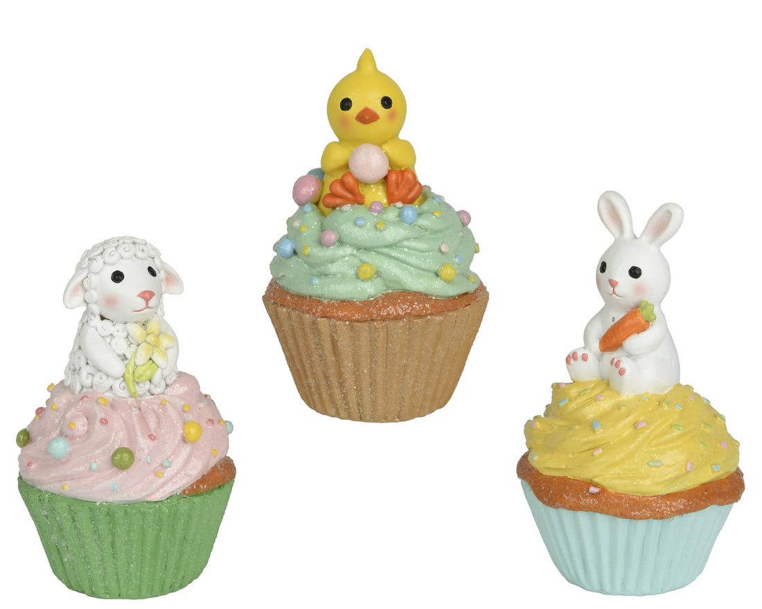 Easter Pals On Cupcakes 