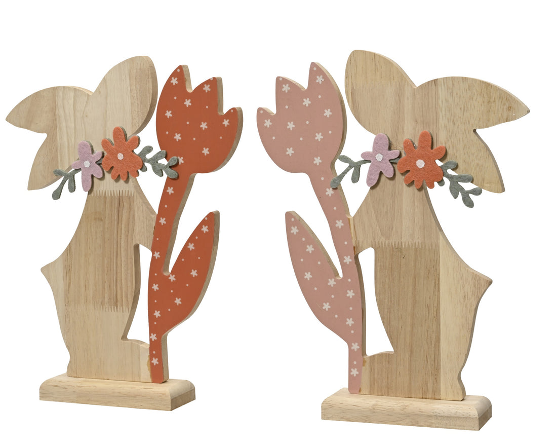 Easter Bunny Plaques 2 Assorted 