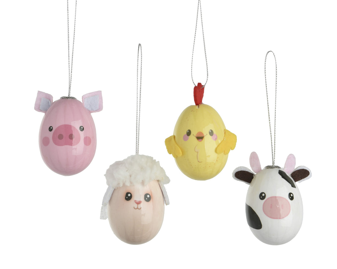 Easter Pals Hanging Decorations 4 Assorted 