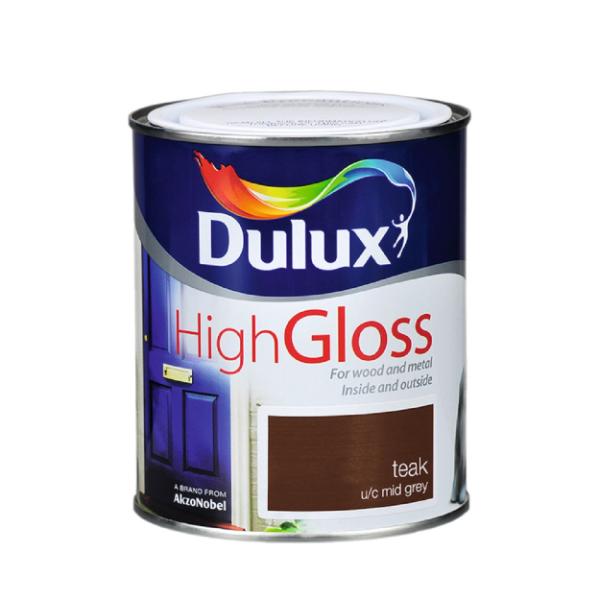 Dulux High Gloss Teak 750Ml