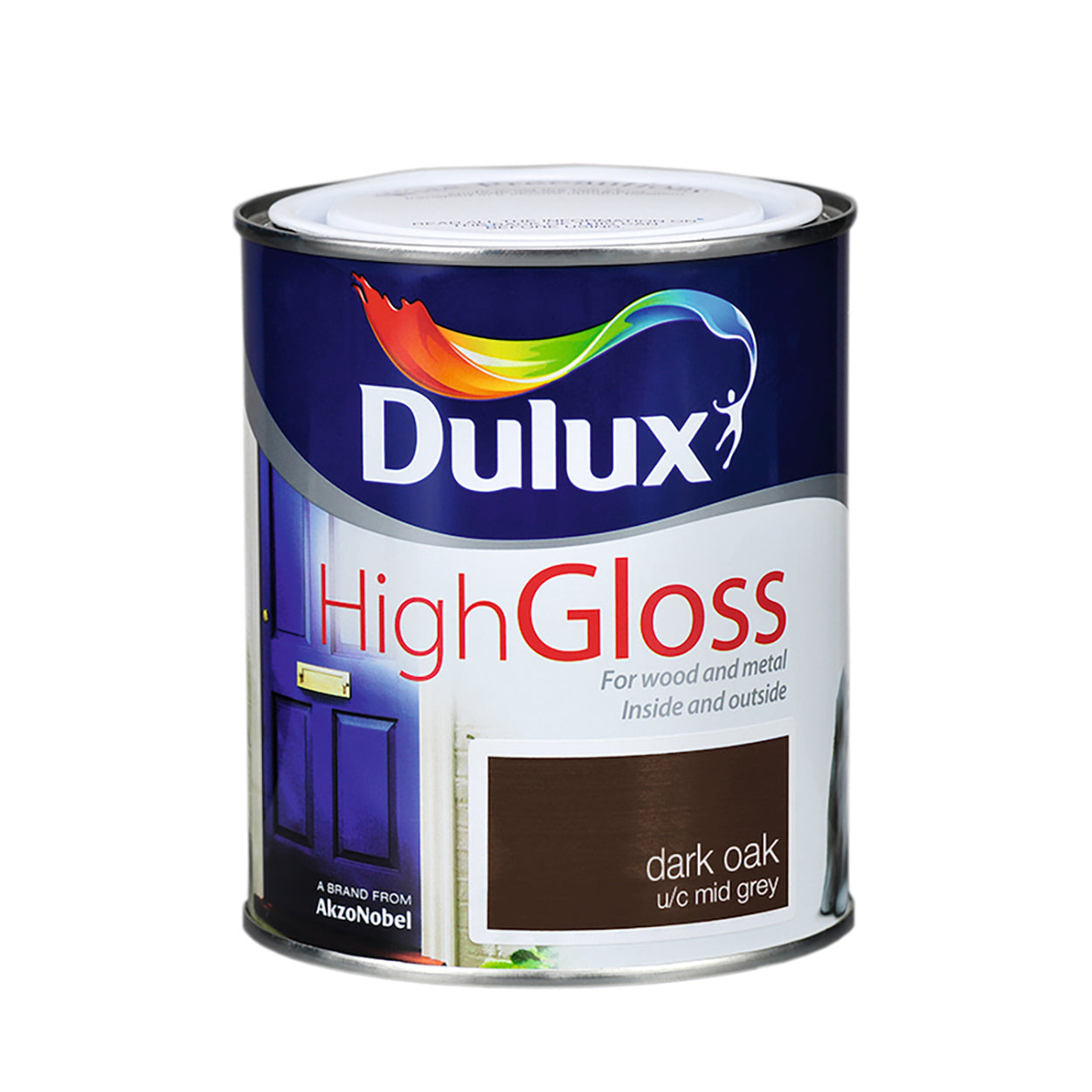 Dulux High Gloss Dark Oak 750Ml