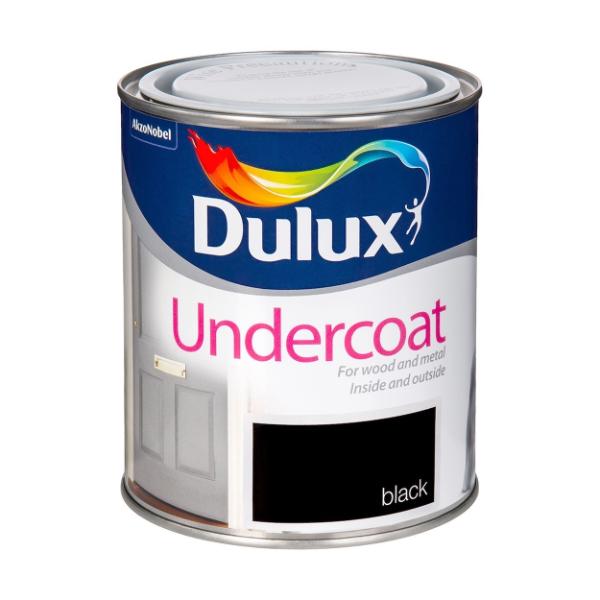 Dulux Undercoat Black 750Ml